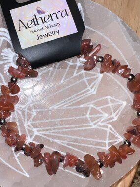 Carnelian Vitality Bracelet